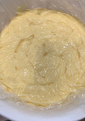 A picture of Microwave made custard.