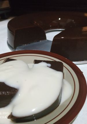 Foto resep Puding coklat fla ala KFC