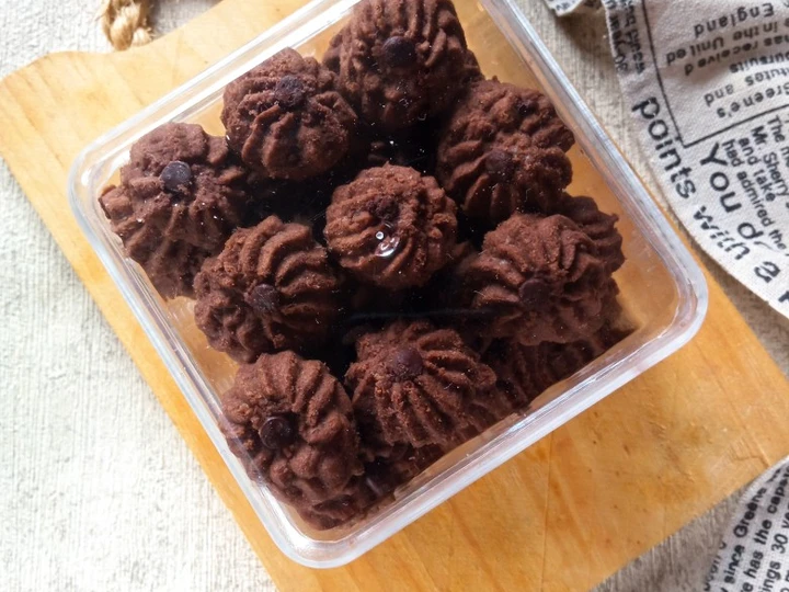 Cara Mudah Menyiapkan Resep Semprit coklat ncc yang Lezat Anti Ribet, Bikin Ngiler