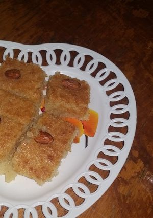 صورة لوصفة بسبوسه طعمه طعامه