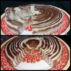รูปของ Puding Roti Tawar Zebra