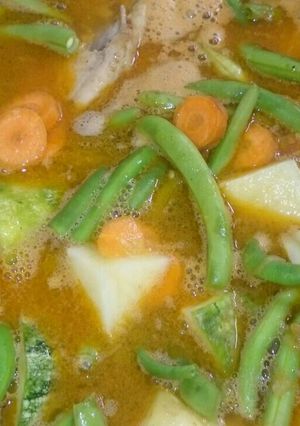صورة لوصفة فصولياء خضراء مع المرق