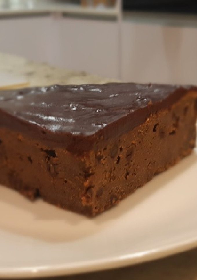 Una foto de Pastel de chocolate