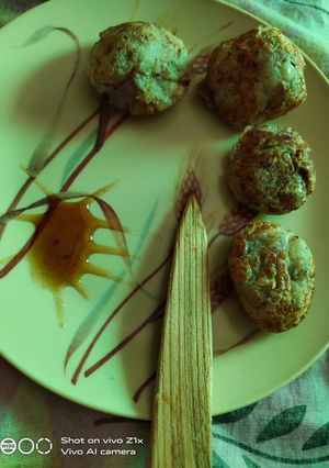 A picture of Potato cutlet.