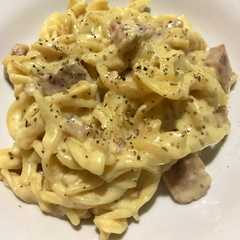 รูปของ Pasta carbonara