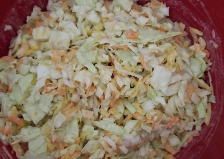 Recipe of Favorite Basic Cole Slaw