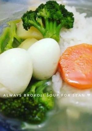 Foto resep Sop brokoli simple untuk anak