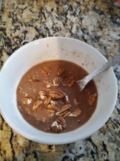 Una foto de Avena vegana chocolatosa