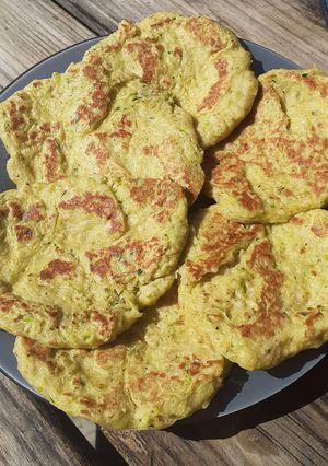 Une photo de Galettes de courgettes