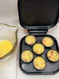 Egg Bites with Cottage Cheese, Onion, and Bell Pepper