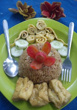 Foto resep Nasi goreng kemiri