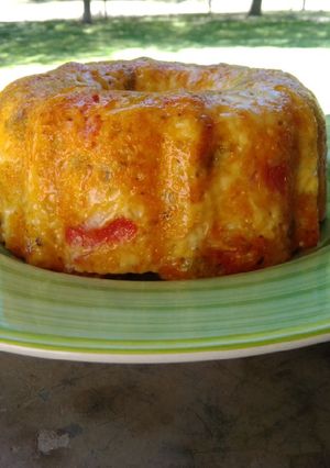 Una foto de Budín de verduras