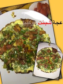 صورة لوصفة عجة شبنت كوكتيل