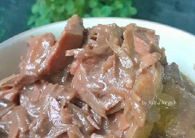 Standar Resep  bikin Gudeg  nikmat