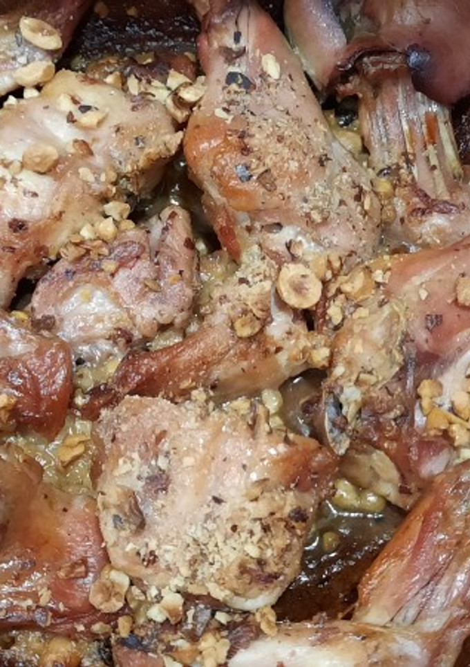 Una foto de Conejo al horno