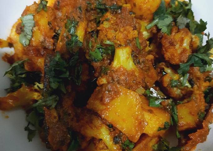 Gobhi aloo sabzi