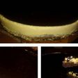 Cheesecake de durazno y chocolate