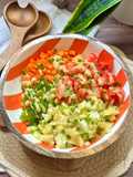 Ensalada de Garbanzos Aliñada con Tahini
