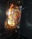 Pollo al jengibre con miel y canela