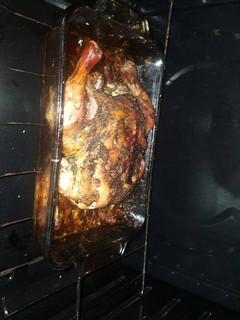 Una foto de Pollo al jengibre con miel y canela