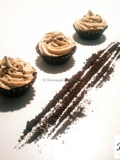 Foto di Cestini al cioccolato con crema al caffè