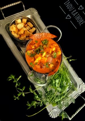 कड़ाई पनीर (kadai paneer recipe in Hindi) रेसिपी मुख्य फोटो