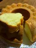 Bolo de queijo e leite coco