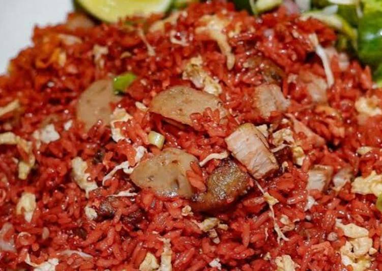 Resep nasi goreng merah tanpa ribet endulita