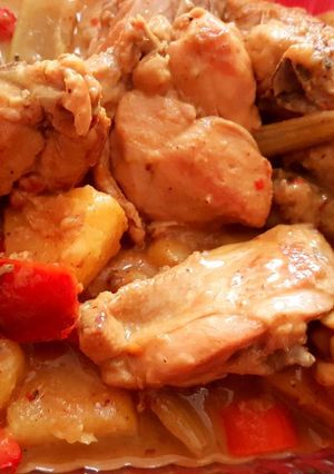 A picture of Chicken Curry.