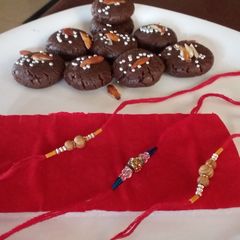 A picture of Chocolate peda...#fastivbandhan..