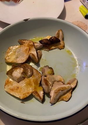 Una foto de Boletus a la plancha