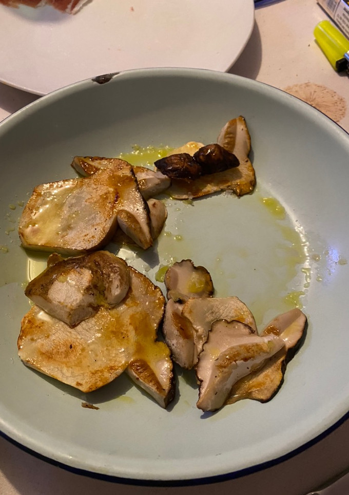 Una foto de Boletus a la plancha