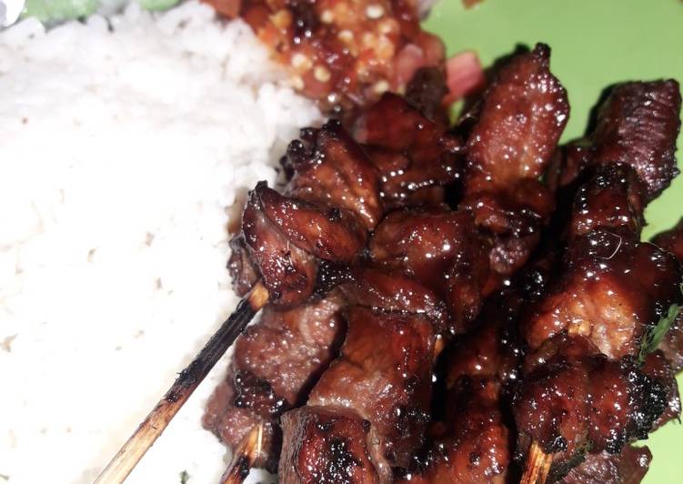 Cara Siapkan Sempurna 15. Sate Kambing Coca Cola