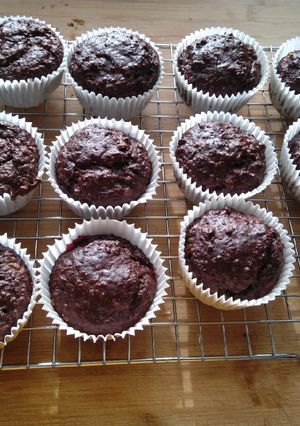 Une photo de Gâteau avoine chocolat