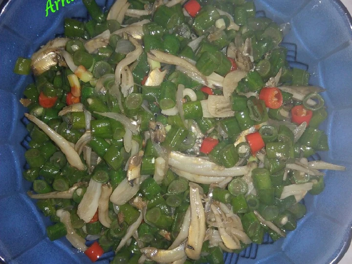 Langkah Mudah untuk Membikin Resep Tumis Kacang Panjang Teri Jengki yang Lezat Anti Ribet, Uenak Banget