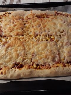Pizzatészta kelesztés nélkül recept fotója