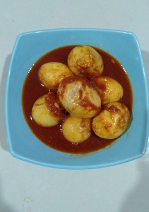 Foto resep Semur telor ayam