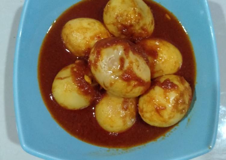 Resep Semur telor ayam, Sempurna