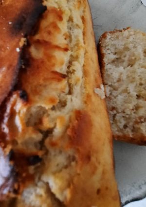 Una foto de Budín de Banana