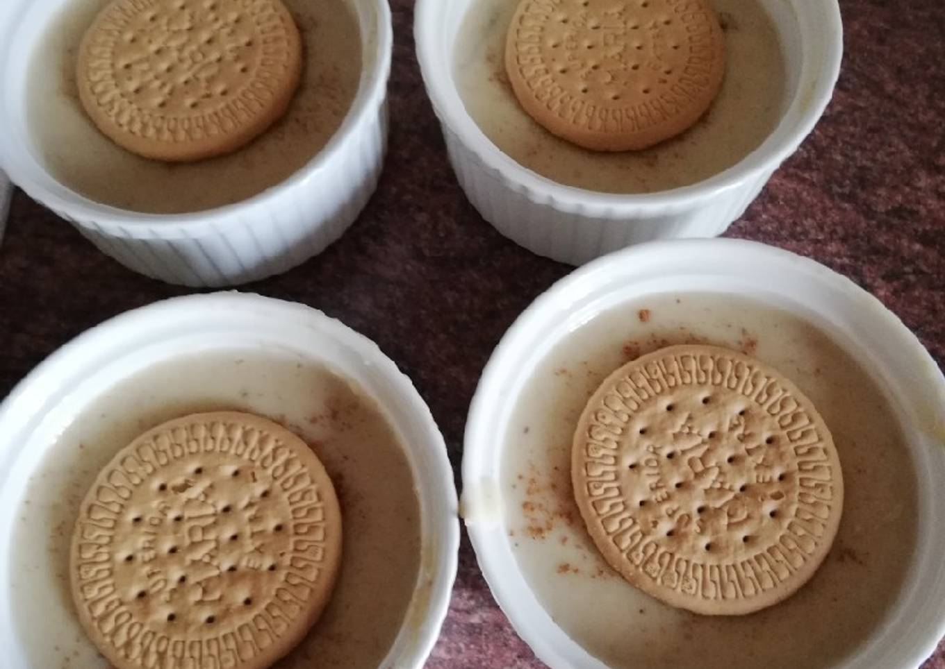 Natillas de plátano