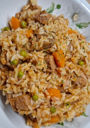 Bácsika rizseshús + recept fotója