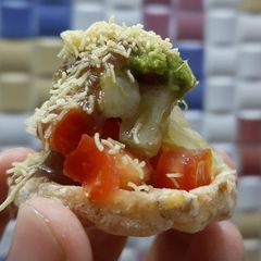 Diet Sev Puri A picture of Diet Sev Puri.