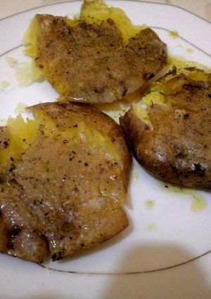 Una foto de Papas 🥔 al burro {en microondas}