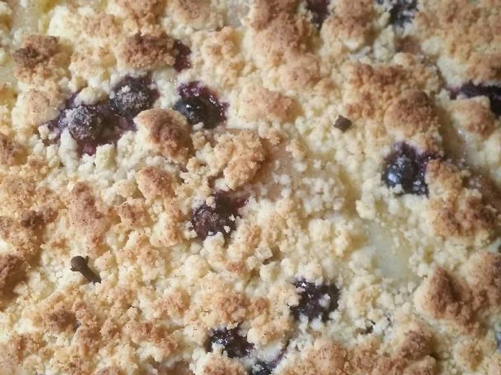 Recipe Apple and Blueberry Crumble which Delicious