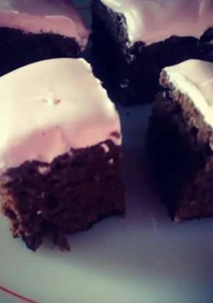 Una foto de Torta húmeda de chocolate y cafe
