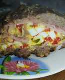 Pan de carne relleno
