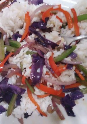 A picture of Kidney Diet Stir fry.