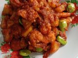 Balado udang kentang