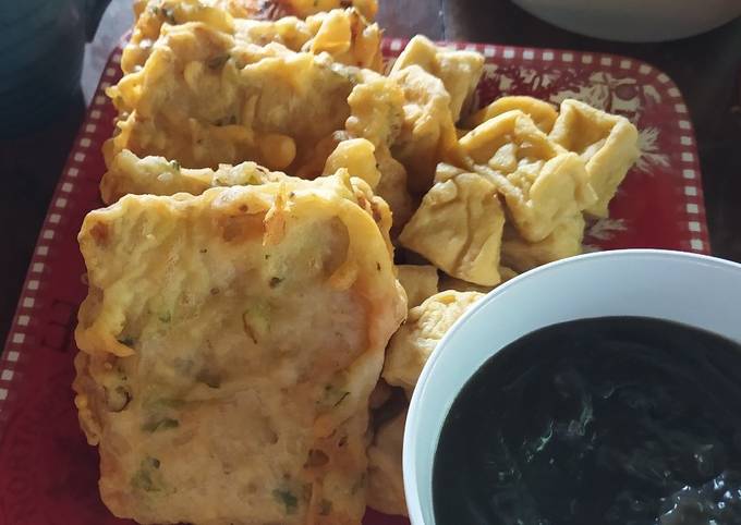 Yuk intip, Resep memasak Tempe kemul bumbu tumbar+tahu petis bawang dijamin spesial