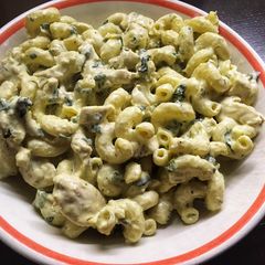 A picture of Chicken spinach pasta#cookwithcookpad.